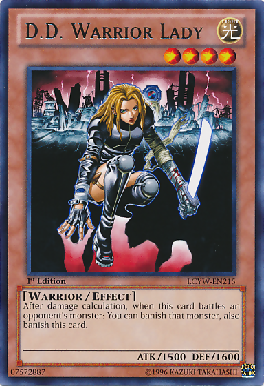 D.D. Warrior Lady [LCYW-EN215] Rare | Gear Gaming Bentonville