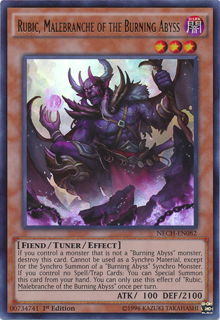 Rubic, Malebranche of the Burning Abyss [NECH-EN082] Ultra Rare | Gear Gaming Bentonville