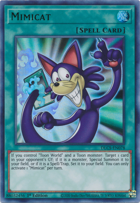 Mimicat (Green) [DLCS-EN078] Ultra Rare | Gear Gaming Bentonville