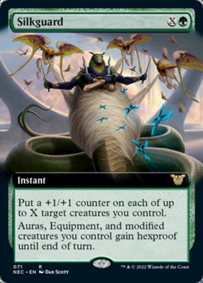 Silkguard (Extended) [Kamigawa: Neon Dynasty Commander] | Gear Gaming Bentonville
