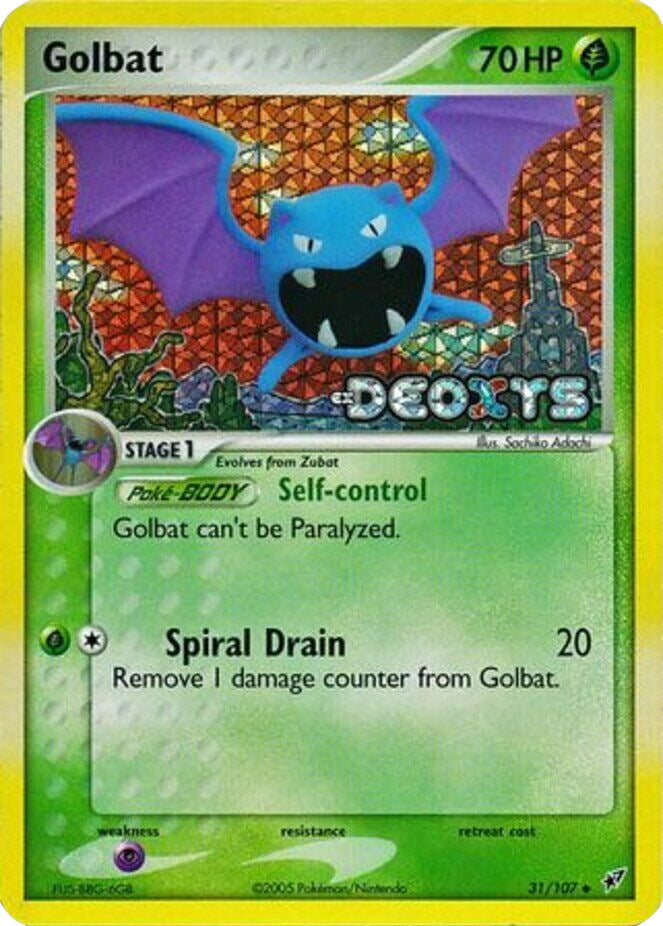 Golbat (31/107) (Stamped) [EX: Deoxys] | Gear Gaming Bentonville