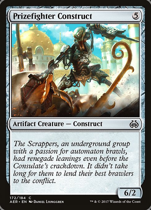 Prizefighter Construct [Aether Revolt] | Gear Gaming Bentonville