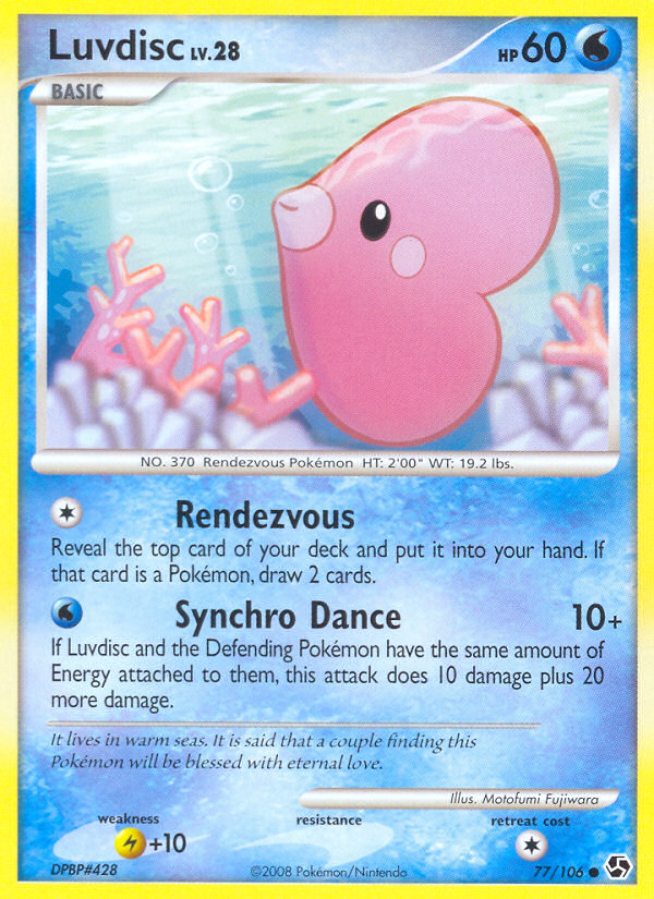 Luvdisc (77/106) [Diamond & Pearl: Great Encounters] | Gear Gaming Bentonville