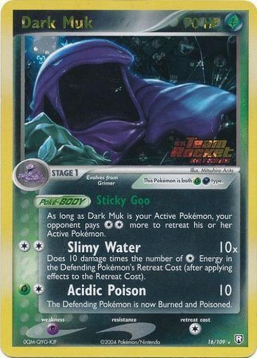 Dark Muk (16/109) (Stamped) [EX: Team Rocket Returns] | Gear Gaming Bentonville