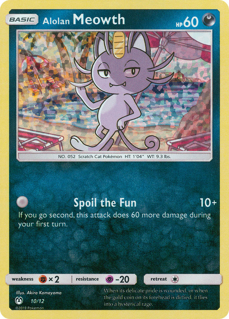 Alolan Meowth (10/12) [McDonald's Promos: 2019 Collection] | Gear Gaming Bentonville