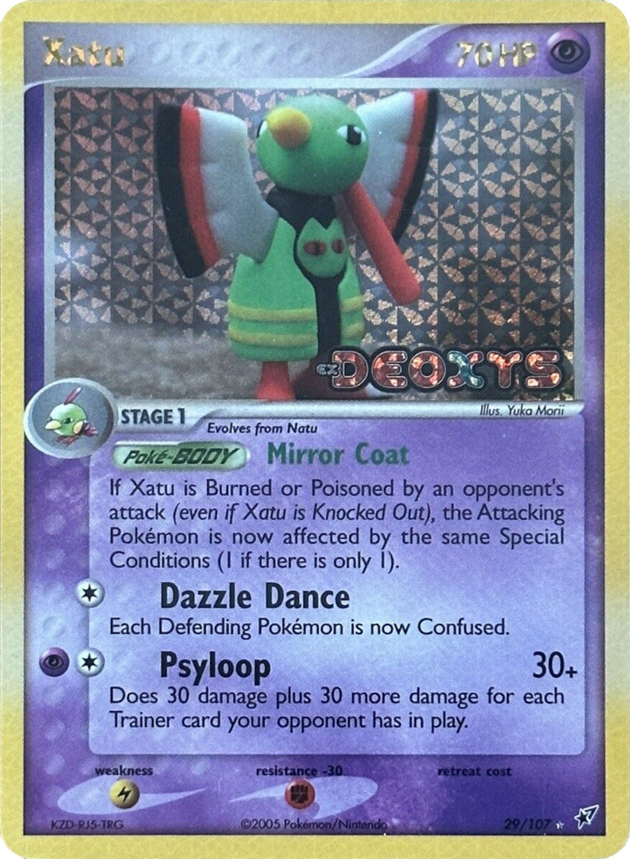 Xatu (29/107) (Stamped) [EX: Deoxys] | Gear Gaming Bentonville