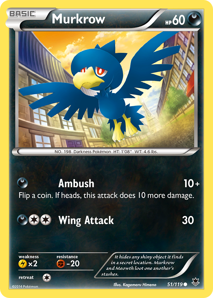 Murkrow (51/119) [XY: Phantom Forces] | Gear Gaming Bentonville