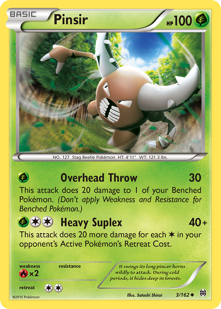 Pinsir (3/162) [XY: BREAKthrough] | Gear Gaming Bentonville