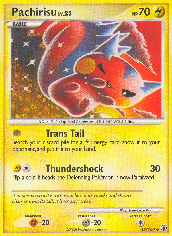 Pachirisu (43/100) [Diamond & Pearl: Majestic Dawn] | Gear Gaming Bentonville