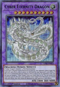 Cyber Eternity Dragon (Green) [LDS2-EN033] Ultra Rare | Gear Gaming Bentonville