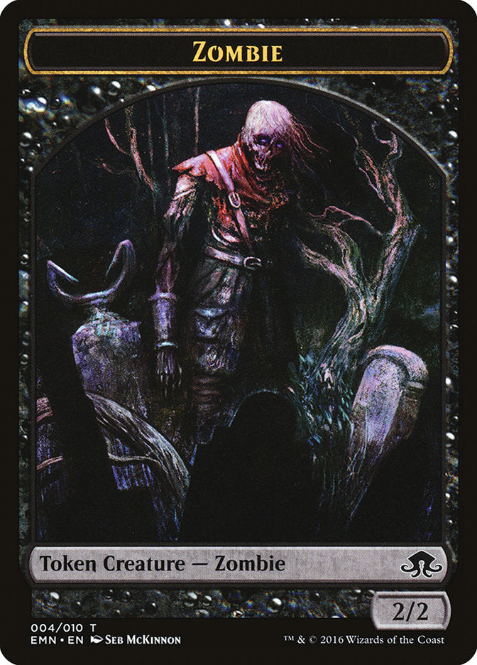 Zombie (004/010) [Eldritch Moon Tokens] | Gear Gaming Bentonville