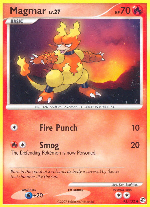 Magmar (93/132) [Diamond & Pearl: Secret Wonders] | Gear Gaming Bentonville