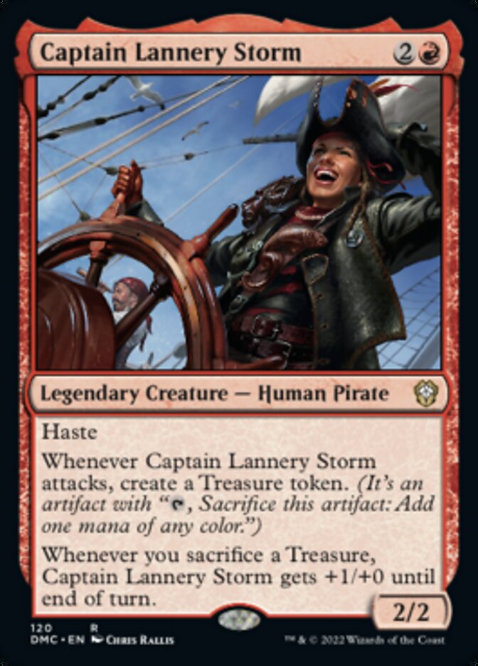 Captain Lannery Storm [Dominaria United Commander] | Gear Gaming Bentonville