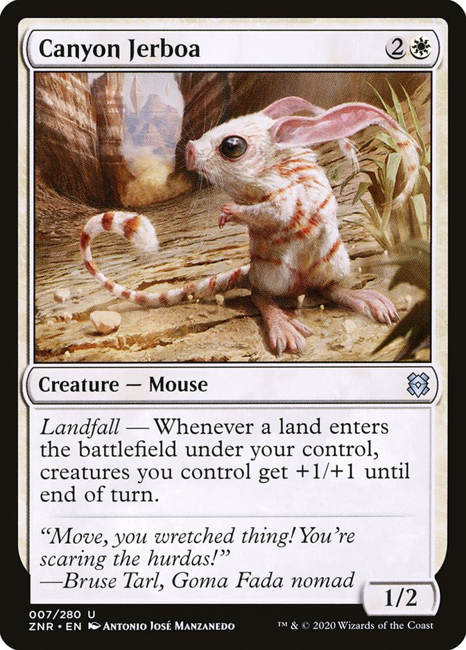 Canyon Jerboa [Zendikar Rising] | Gear Gaming Bentonville