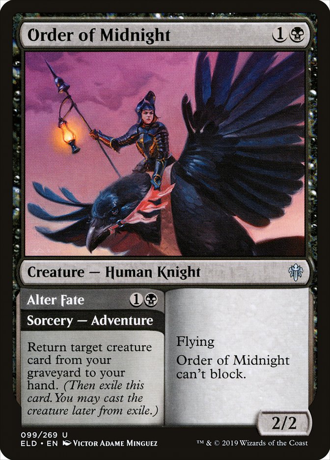 Order of Midnight // Alter Fate [Throne of Eldraine] | Gear Gaming Bentonville