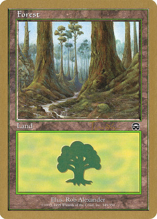 Forest (349) - 2001 Jan Tomcani (MMQ) [World Championship Decks] | Gear Gaming Bentonville