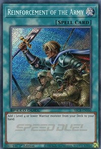 Reinforcement of the Army (Secret) [SBCB-EN160] Secret Rare | Gear Gaming Bentonville