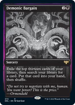 Demonic Bargain [Innistrad: Double Feature] | Gear Gaming Bentonville