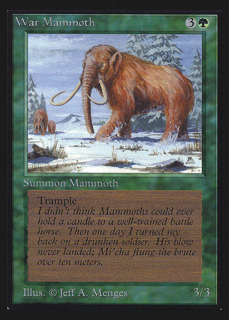 War Mammoth (IE) [International Edition] | Gear Gaming Bentonville