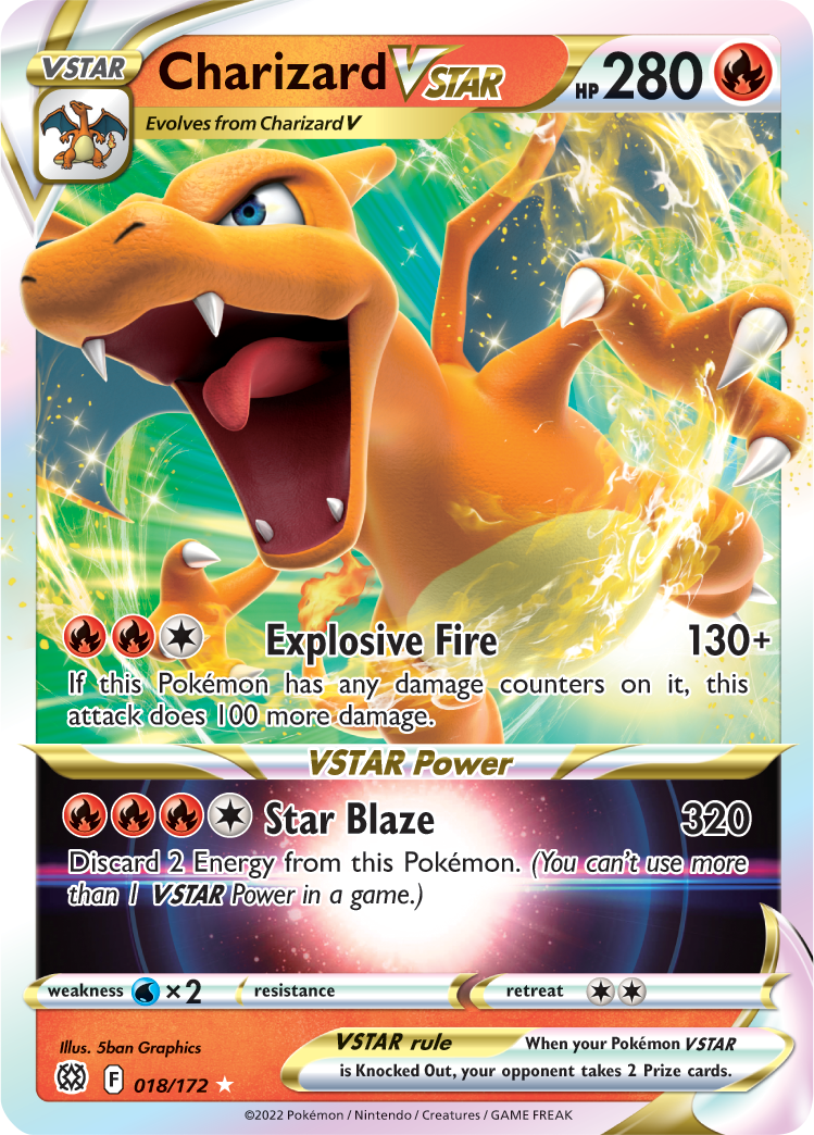 Charizard VSTAR (018/172) [Sword & Shield: Brilliant Stars] | Gear Gaming Bentonville