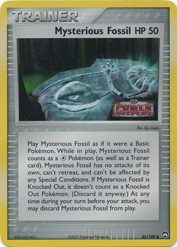 Mysterious Fossil (85/108) (Stamped) [EX: Power Keepers] | Gear Gaming Bentonville