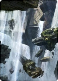 Island 1 Art Card [Zendikar Rising Art Series] | Gear Gaming Bentonville