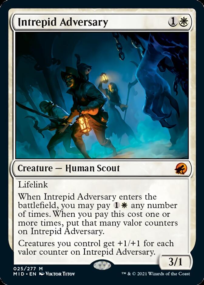 Intrepid Adversary [Innistrad: Midnight Hunt] | Gear Gaming Bentonville