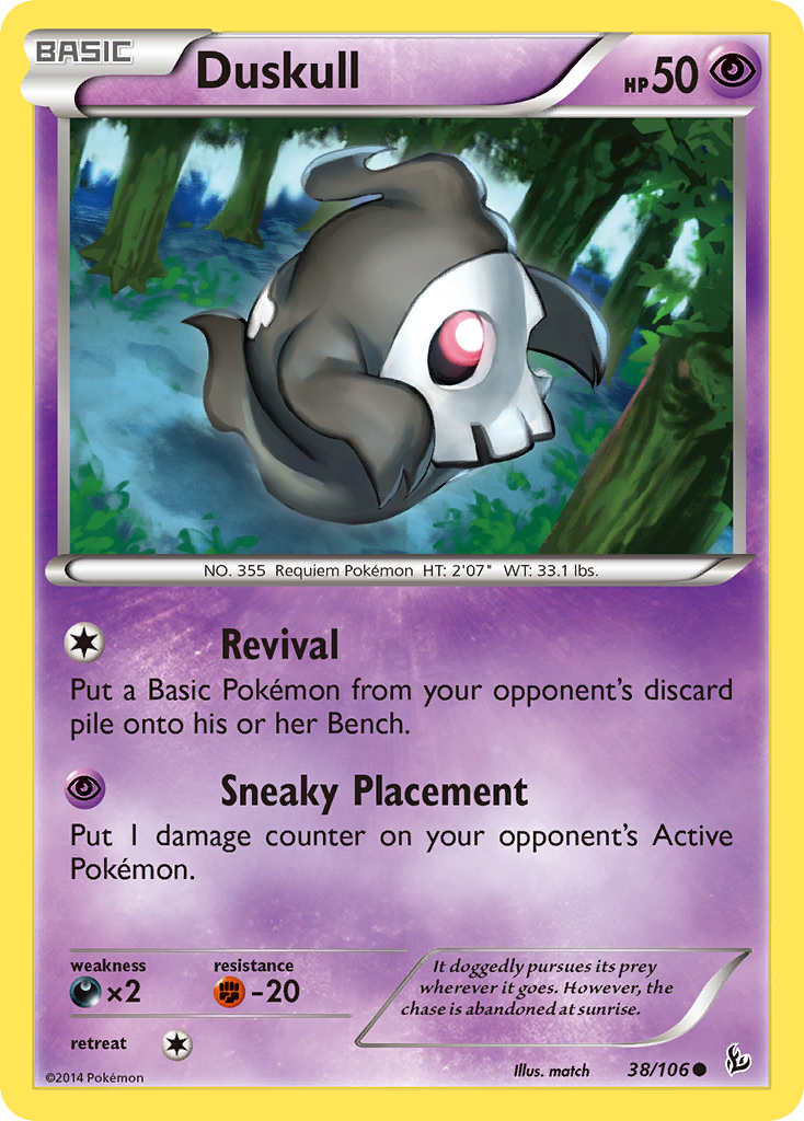 Duskull (38/106) [XY: Flashfire] | Gear Gaming Bentonville