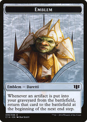 Daretti, Scrap Savant Emblem // Tuktuk the Returned Double-sided Token [Commander 2014 Tokens] | Gear Gaming Bentonville