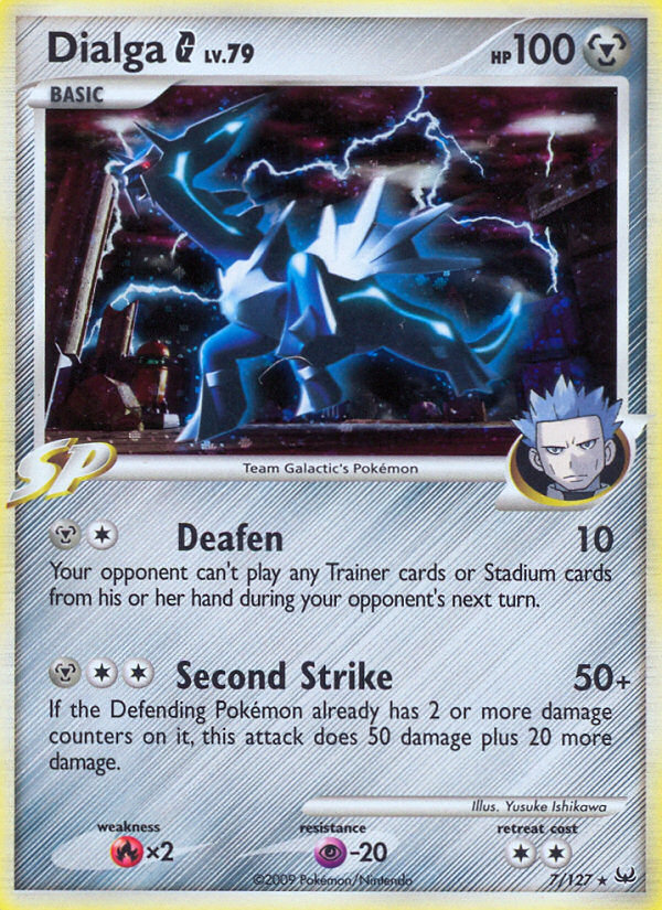 Dialga G (7/127) [Platinum: Base Set] | Gear Gaming Bentonville