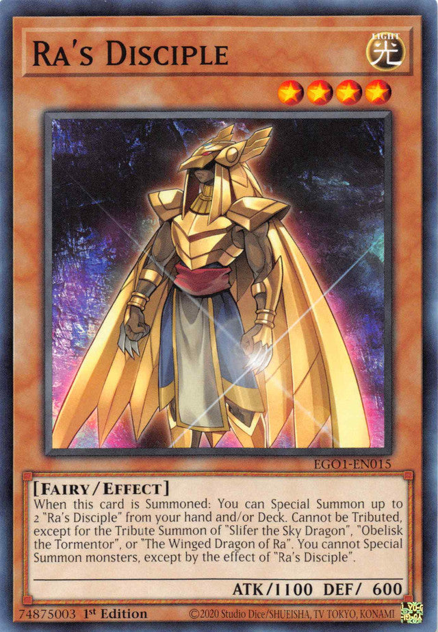 Ra's Disciple [EGO1-EN015] Common | Gear Gaming Bentonville