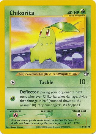 Chikorita (53/111) [Neo Genesis Unlimited] | Gear Gaming Bentonville