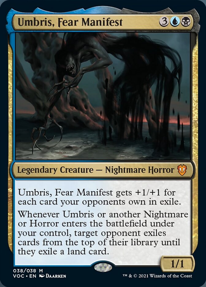 Umbris, Fear Manifest [Innistrad: Crimson Vow Commander] | Gear Gaming Bentonville