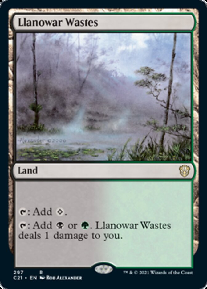 Llanowar Wastes [Commander 2021] | Gear Gaming Bentonville