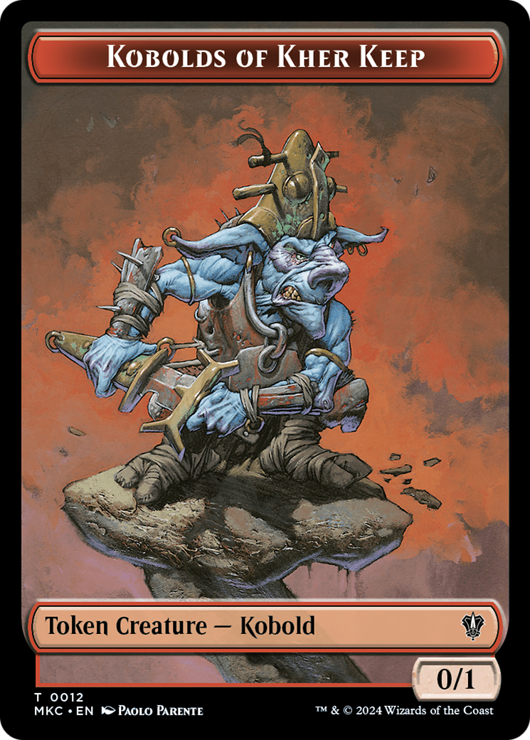 Soldier // Kobolds of Kher Keep Double-Sided Token [Murders at Karlov Manor Commander Tokens] | Gear Gaming Bentonville