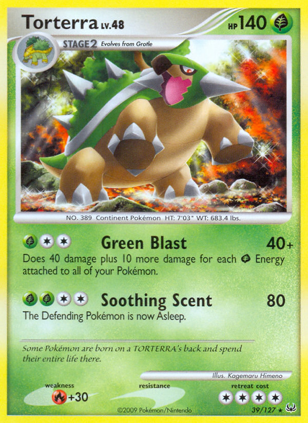 Torterra (39/127) [Platinum: Base Set] | Gear Gaming Bentonville