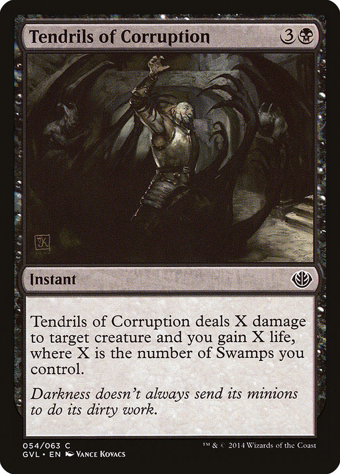 Tendrils of Corruption (Garruk vs. Liliana) [Duel Decks Anthology] | Gear Gaming Bentonville