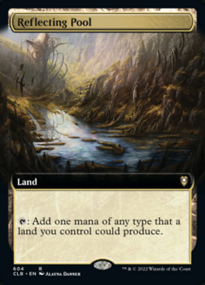 Reflecting Pool (Extended Art) [Commander Legends: Battle for Baldur's Gate] | Gear Gaming Bentonville