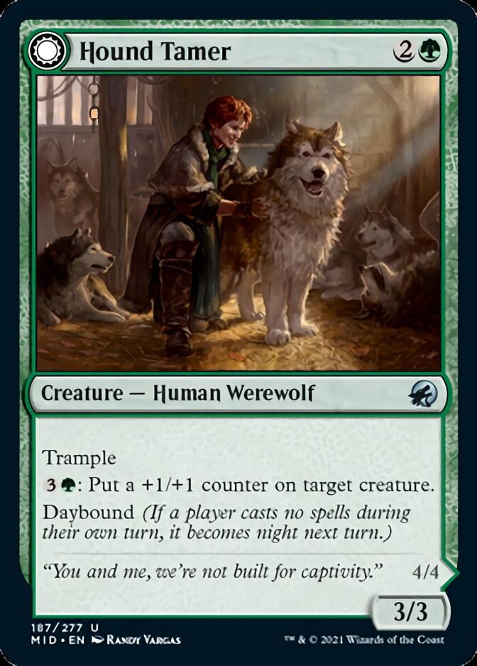 Hound Tamer // Untamed Pup [Innistrad: Midnight Hunt] | Gear Gaming Bentonville