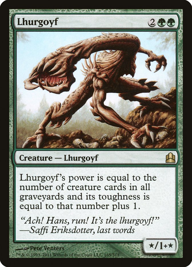 Lhurgoyf [Commander 2011] | Gear Gaming Bentonville