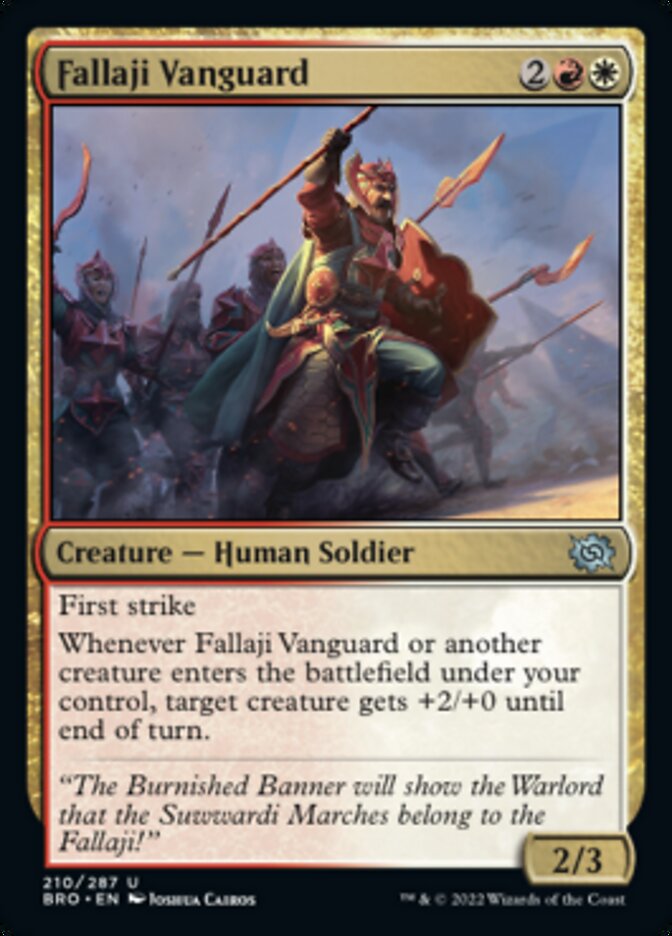 Fallaji Vanguard [The Brothers' War] | Gear Gaming Bentonville