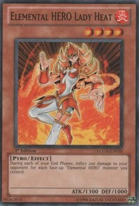 Elemental Hero Lady Heat [Premium Pack 2] [PP02-EN008] | Gear Gaming Bentonville