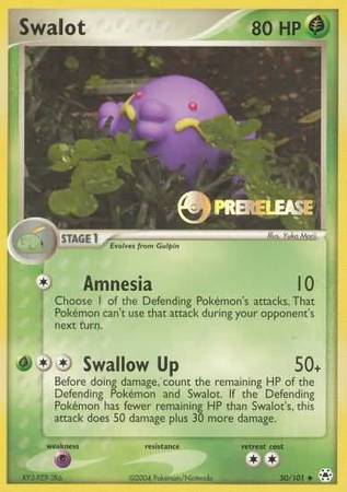 Swalot (50/101) (Prerelease Promo) [Nintendo: Black Star Promos] | Gear Gaming Bentonville