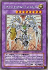 Elemental HERO Shining Flare Wingman [2006 Collectors Tin] [CT03-EN004] | Gear Gaming Bentonville