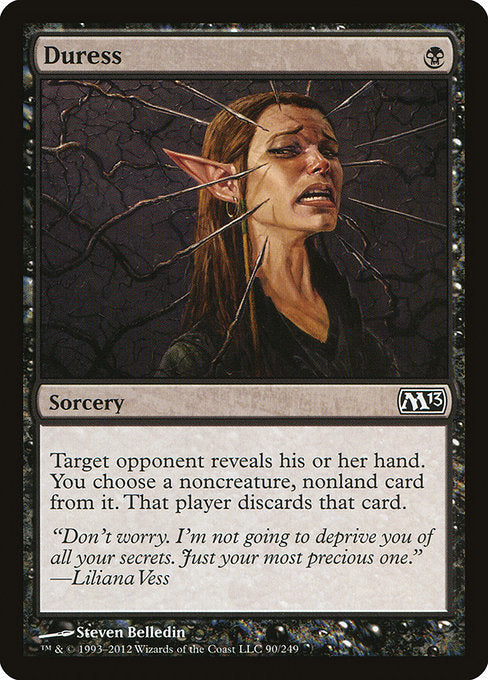 Duress [Magic 2013 (M13)] | Gear Gaming Bentonville