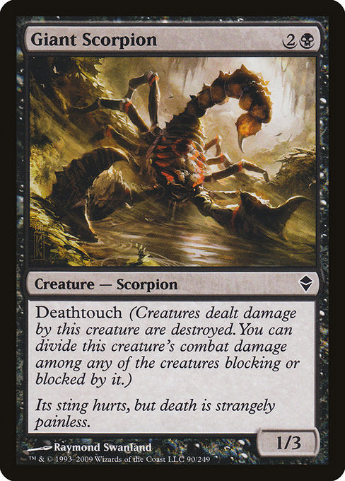 Giant Scorpion [Zendikar] | Gear Gaming Bentonville