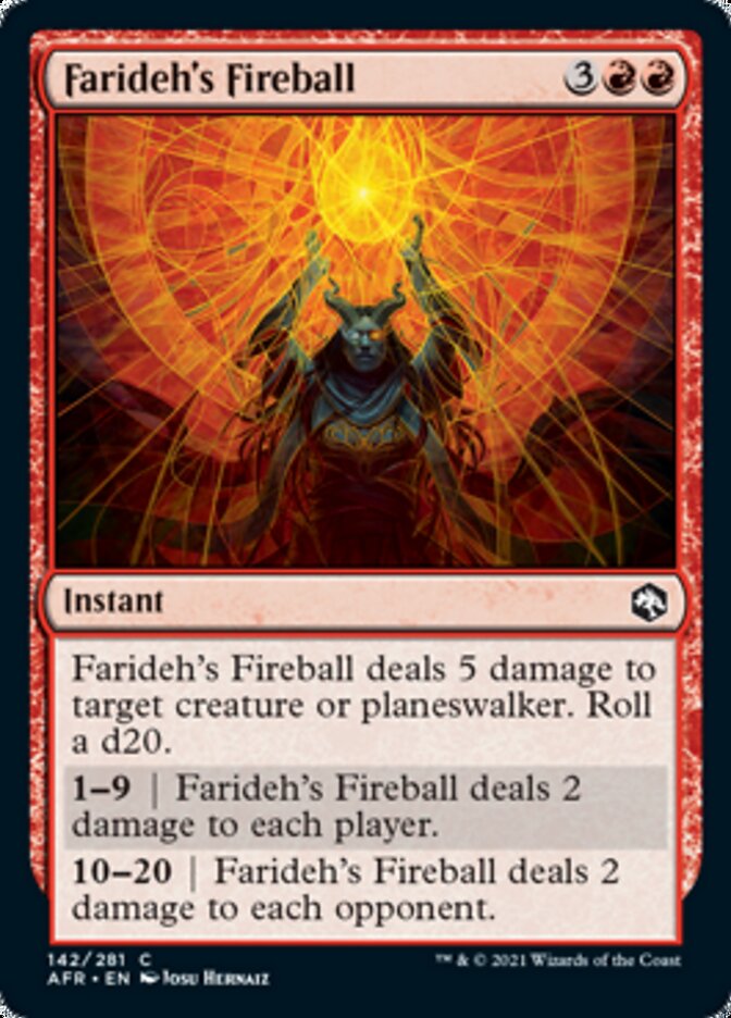 Farideh's Fireball [Dungeons & Dragons: Adventures in the Forgotten Realms] | Gear Gaming Bentonville
