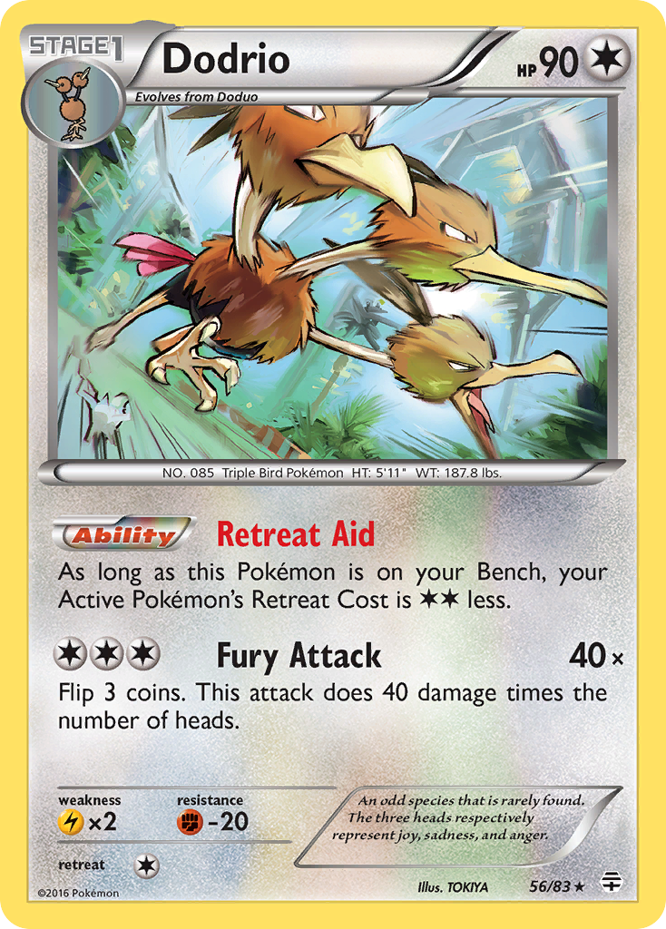 Dodrio (56/83) [XY: Generations] | Gear Gaming Bentonville