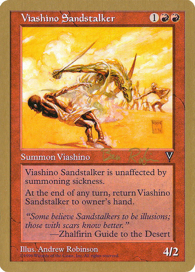 Viashino Sandstalker (Ben Rubin) [World Championship Decks 1998] | Gear Gaming Bentonville