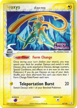 Deoxys (6/110) (Delta Species) (Stamped) [EX: Holon Phantoms] | Gear Gaming Bentonville